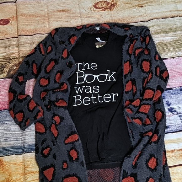Tops - The book was better graphic t-shirt